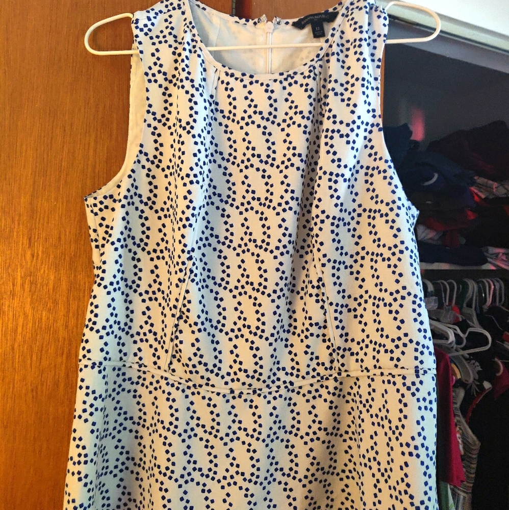 Dotted Peplum top